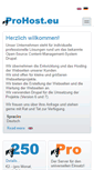 Mobile Screenshot of myprohost.com